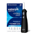 Waterpik Cordless Pearl Rechargeable Portable Water Flosser for Teeth Gums Braces Care and Travel Extra Quiet 4 Flossing Tips - ADA Accepted WF-13 Black Amazon Exclusive