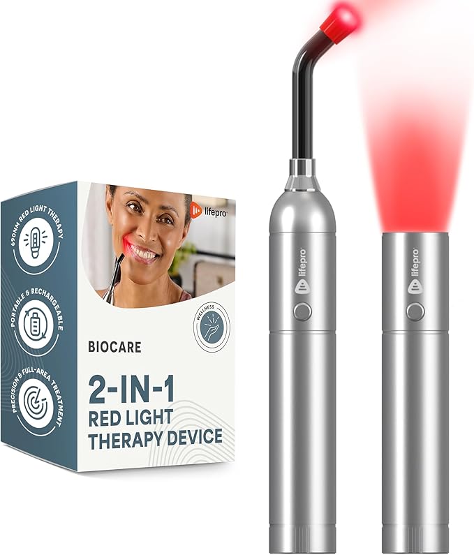 Lifepro Infrared &amp Red Light Therapy for Body &amp Muscles Wellness Support Portable Red Light Therapy Device Near Infrared Light Therapy for Body &amp Face