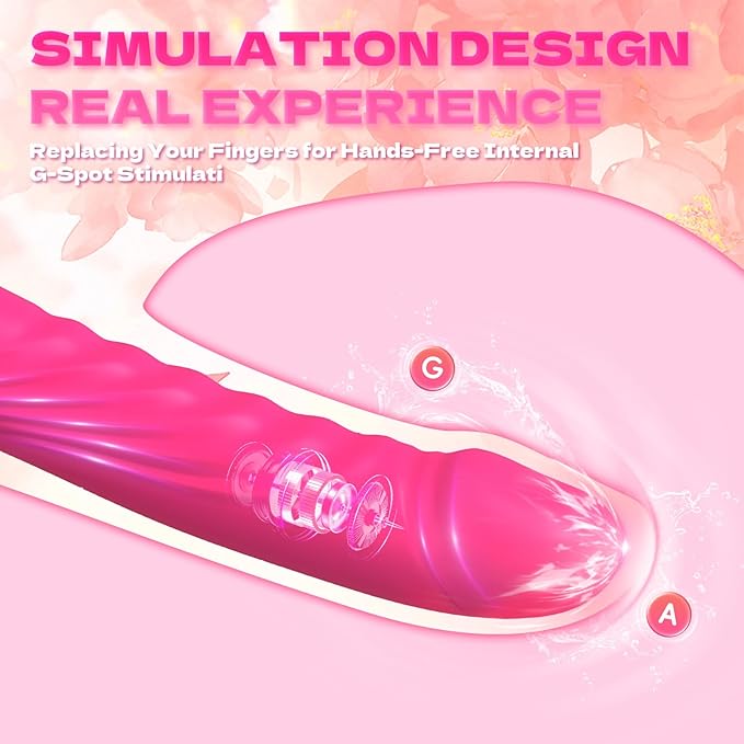 Portable Vibrating Massager -Clitioral Sucker Relaxes Muscles Heating Modes Viboators Toy Couples- for Body and Back Foot Silent Personal for Sports Massage Adult Tools Relaxation 391 (Pink)