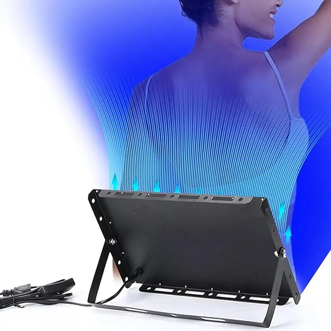 Professional LED Tanning Lamp with 144 Radiances for Home Use Achieve Organic Brown Fast Transportable Pliable Plan Dark Tanning Lamp