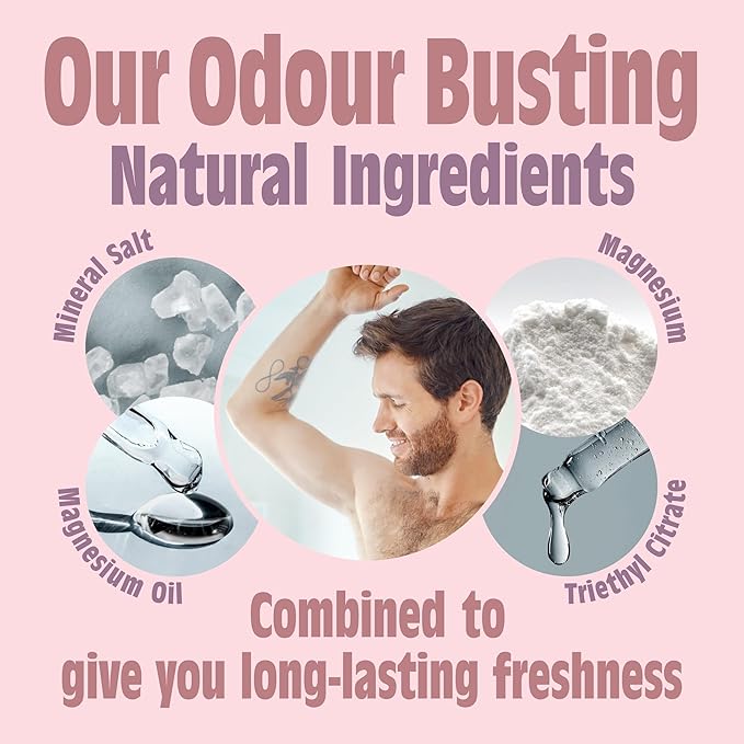 Salt of the Earth - Natural Deodorant Spray Refill - Lavender &amp Vanilla - 100% Natural Origin Ingredients - Vegan - Suitable for Men Women &amp Children - 16.9 fl oz