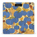 Fall Watercolor Pumpkins Weight Scale Highly Accurate Digital Weighing Scale with Large LCD Display Smart Bathroom Scales for Home Bedrooms and Gift Giving