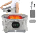 YIHANGG Decompression Back Belt with Red Light Heating and Massage Back Reliever Inflatable Back Brace for Spinal Lumbar Woman Men Heating Pad