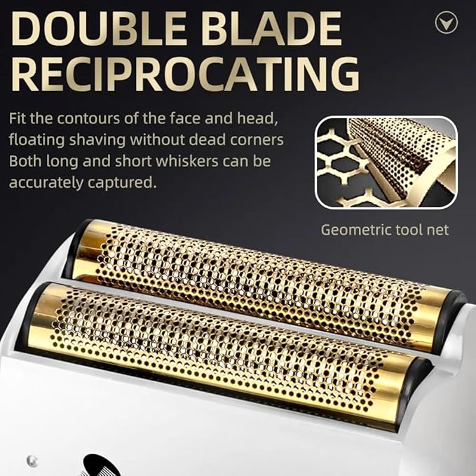 Electric Razors for Men Professional Rechargeable Hair Clipper Capable of USB Charging and Suitable for Shaving Bald Heads and Trimming Beards
