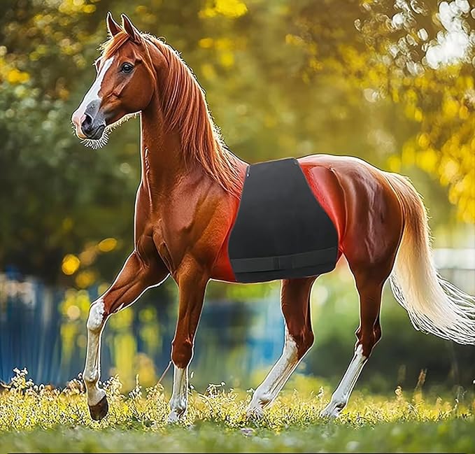 Horse Red Light Therapy Pad for Back and Abdomen Injury Recovery Fracture Healing Pain Relief