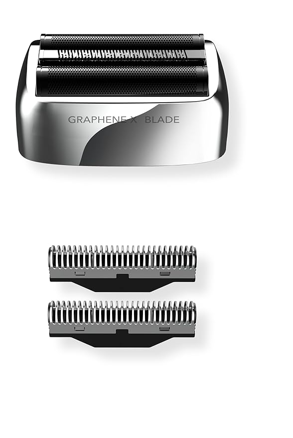 Blade &amp Stone™ Foil Shaver Replacement Head - Graphene-X™ Foil and Blade - Designed for the Blade &amp Stone 501 Foil Shavers for Men (Aviator Replacement Head &amp Blade)