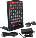 GOURIXIN Red Light Therapy Panel 660nm 880nm Dual Chip Clinical Grade LED Near Infrared Light Therapy Device with Timer and Adjustable Stand for Body Face Recovery