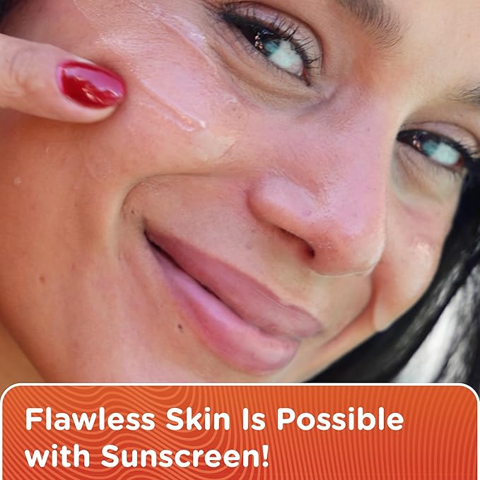 L-UV clearly! SPF 30 Jelly Face Sunscreen Invisible &amp Lightweight Broad-Spectrum UVA/UVB Protection Sensitive Skin Safe Fragrance-Free Hydrating with Ceramides &amp Pomegranate Seed Oil 2.5