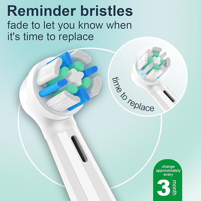 iO Replacement Heads Compatible with Oral B iO Electric ToothbrushPremium Bristles for Deep CleaningCompatible with Oral B iO Series 2/3/4/5/6/7/8/9/10White