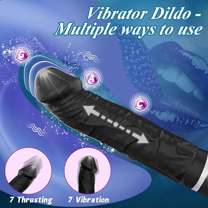 Thrusting Electric Vibrating Massager -Clitioral Sucker Silent Relaxes Muscles 7 Modes Vibratorsmassager Electronic for Foot Or Neck Waterproo Personal for Adult Tools Couples Relaxation YR04