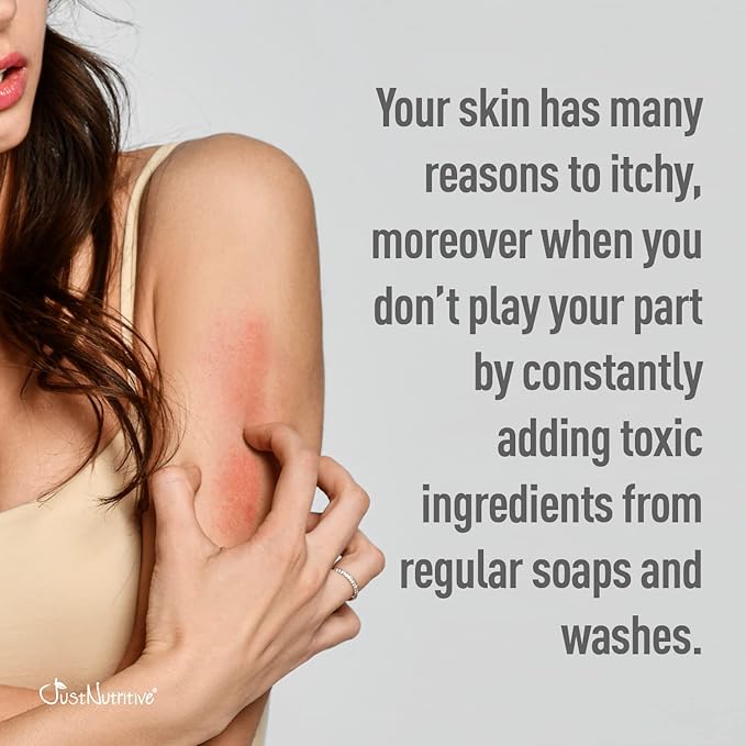 Just Nutritive Skin Calming Body Wash | Best Body Wash for Your Skin | Natural Body Wash 16 oz