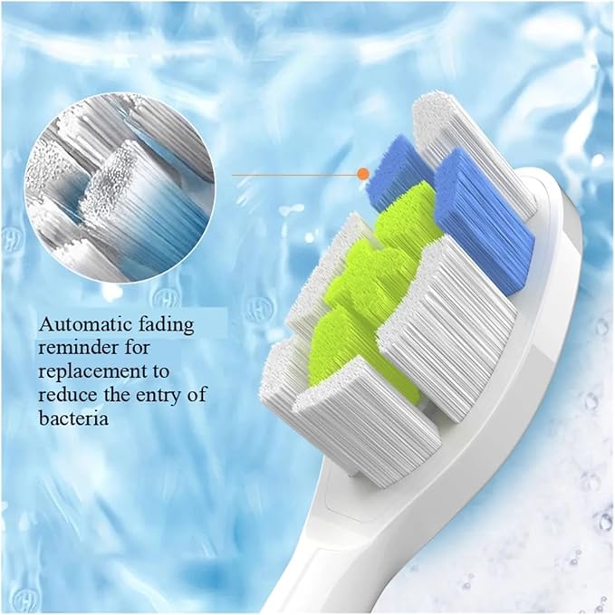 Replacement Toothbrushes Heads Compatible for PhiLips HX 3/6/8/9 Series Electric Toothbrush Vacuum Sealed Packaged(A9pcs)