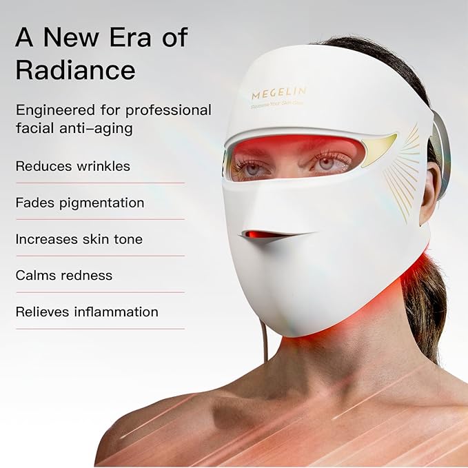 Megelin Duo-Lux LED Light Therapy Mask