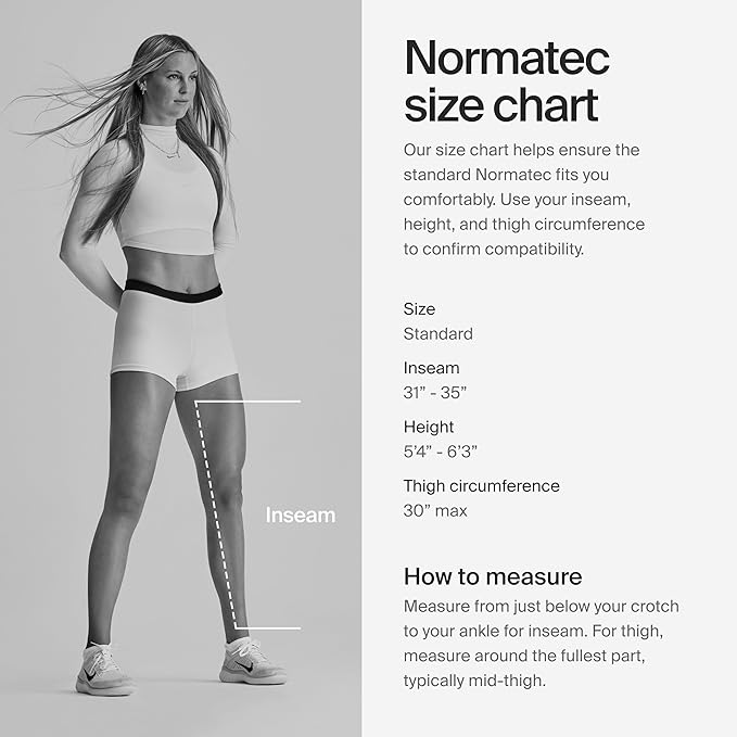 Hyperice Normatec 3 - Recovery System with Patented Dynamic Compression Massage Technology (Normatec 3 Standard Size Legs)