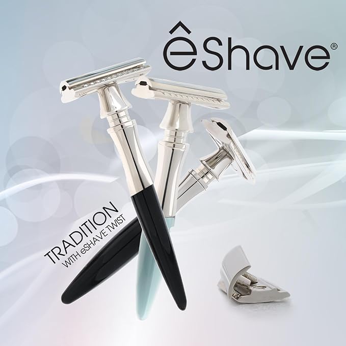 êShave Double Edge Razor Black