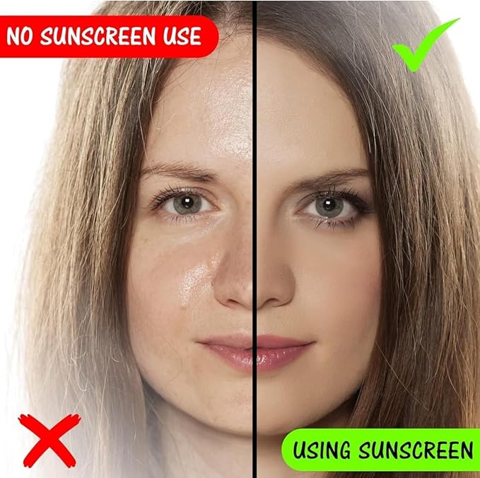 Generic Trader Jo Daily Facial Sunscreen Broad Spectrum SPF40 oil free invisible gel formula fragrance free water + Sweat Resistance (3 Pack)