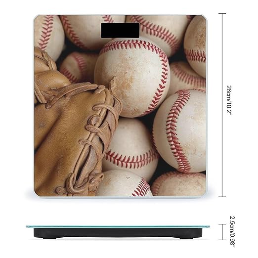 Women's Digital Bathroom Weighing Scale Automatic Switch Energy Saving Scale Smart Scale for Body Weight Baseballs