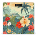 Summer Hawaiian Smart Scale for Body Weight Accurate Bathroom Scale with LED Display Digital Weight Scales Weighing Machine High Precision Scales for Bath Home
