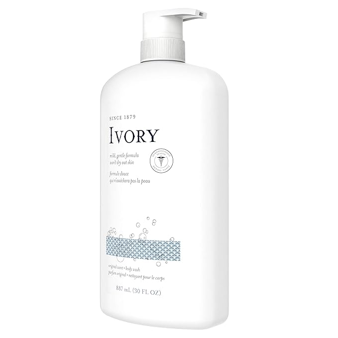 Ivory Body Wash Original Scent 30 oz Pack of 4