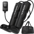 QUINEAR Air Compression Recovery System Professional Sequential Device for Massage Therapy Foot and Leg Recovery Boots to Improve Circulation for Athletes FSA-HSA Eligible (Medium)