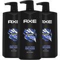 AXE Men's Body Wash &amp Shower Gel Phoenix 3-Pack 12H Invigorating Crushed Mint &amp Rosemary Scent 32 Fl Oz Each
