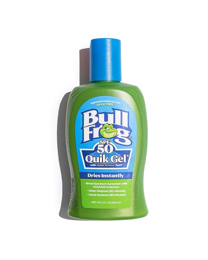 Bull Frog Land Sport Quik Gel Sunscreen SPF 50 5 fl oz (147 ml)