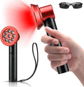 Red Light Therapy Portable Handheld LED Light Therapy Device 3 Modes 630/660/850 nm Wavelengths for Deep Relief of Muscle and Joint Pain in The Body Facial Skin Care (Medium)