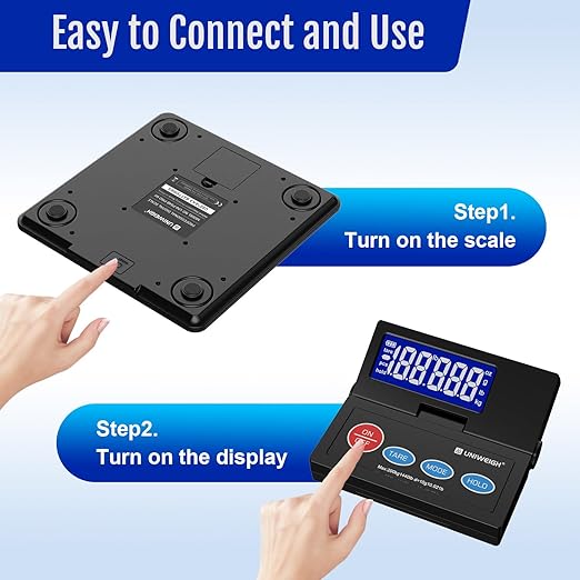 440lb Postal Scale10g Accuracy Digital Shipping Scale for Packages with Backlit LCDAlloy Steel PlatformUSB-A/Battery PowerTare/Hold/Auto-OffMail Scale for Small Business Postage Weighing