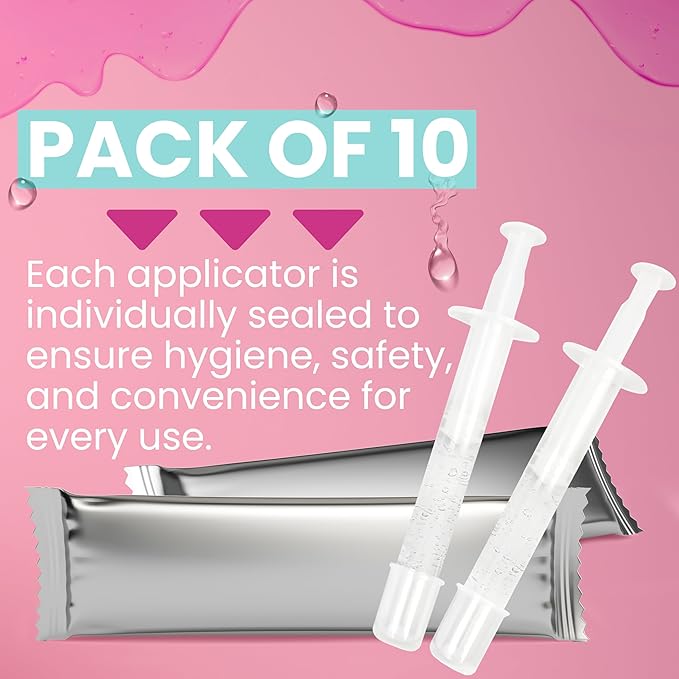 Hydro GYN Vaginal Moisturizer | Long Lasting for Vaginal Dryness &amp Irritation | Hyaluronic Acid &amp Vitamin E | Feminine Care Hormone Free | Pre and Post Menopausal I 10 Pre Filled Applicators