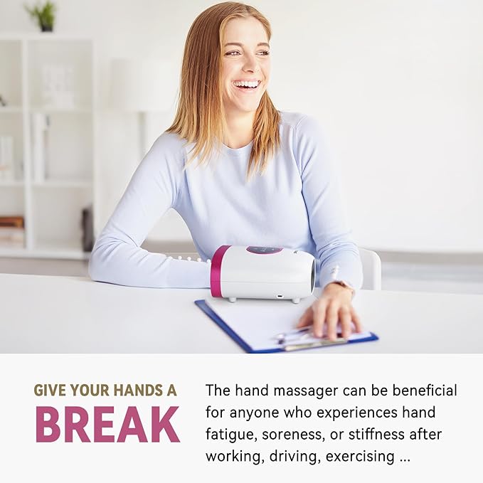 FIT KING Hand Massager Bundle with FT-009A - Ideal Gift for Wife Parents &amp Friends