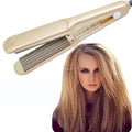 Hair Crimper for Women Ceramic Crimper Tool Corrugation Curling Iron Hair Straightener Crimping Iron for Short and Long Hair Volumizing Fluffy Hairstyle Tools