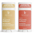 Natural Deodorant for Women - Aluminum &amp Baking Soda Free USA Made for Long-Lasting Odor Protection Made with 55% Organic Ingredients Kid &amp Sensitive Skin Safe Magnesium Deodorant