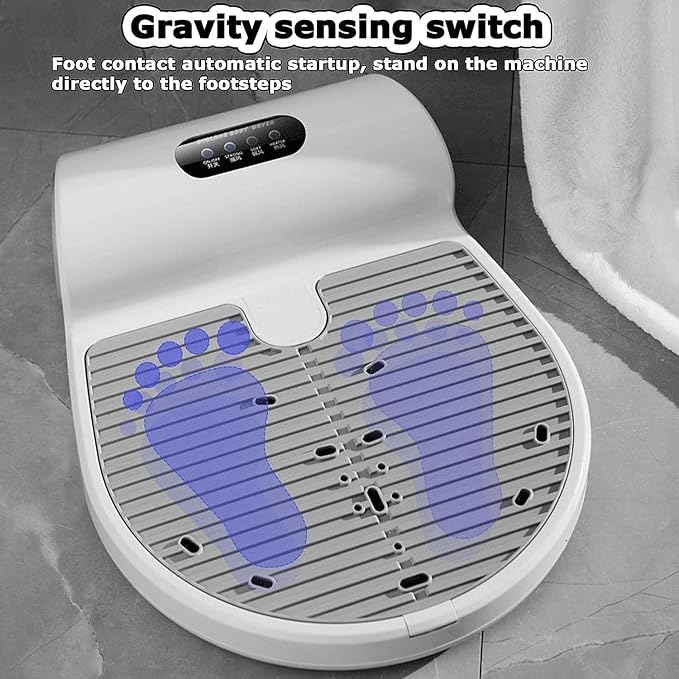 Body Dryer Body Hair Dryer Negative Ion Full Body Dryer with 2 Gears Adjustment Quick Air Drying Body Dryer After Shower with Heating and Cooling and Weight Scale