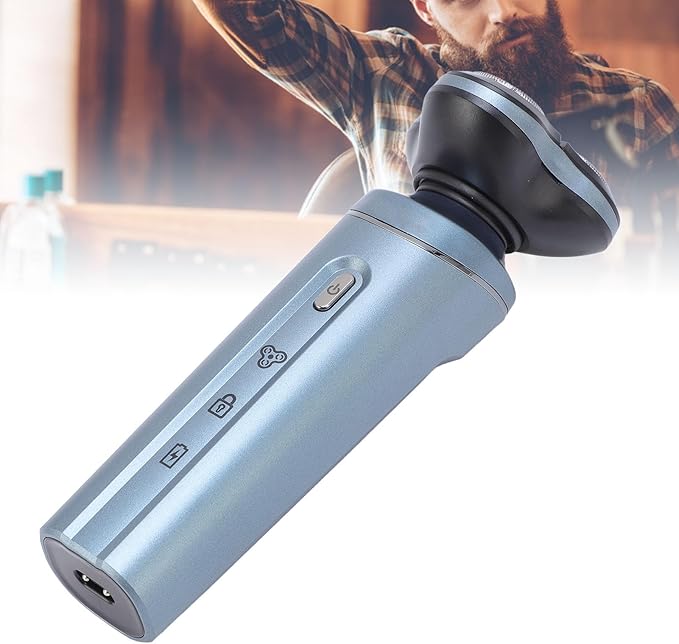3 in 1 Electric Shaver for Men Rechargeable Electric Shaver Water Proof Cordless Portable Trimmer with Nose Hair Trimmer Sideburns Trimmer