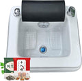 Home Foot Spa Pedicure Tub Acrylic Footbath Colorful Lamp Sturdy Tubs Foot Spa Bath Massager with Heat and Jets for Foot Stress Relief for Men &amp Women with 60PCS Foot Bath Bags C