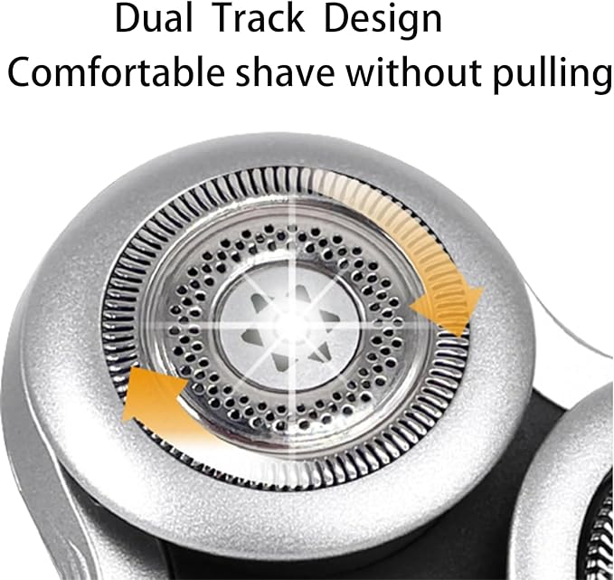 SH98/72 Replacement Shaver Heads Compatible with Philipss Norelcos S9000 Replacement BladesSH98 Heads for Philips Norelcos Electric Razors S9000 Prestige (SP98xx) SP9800