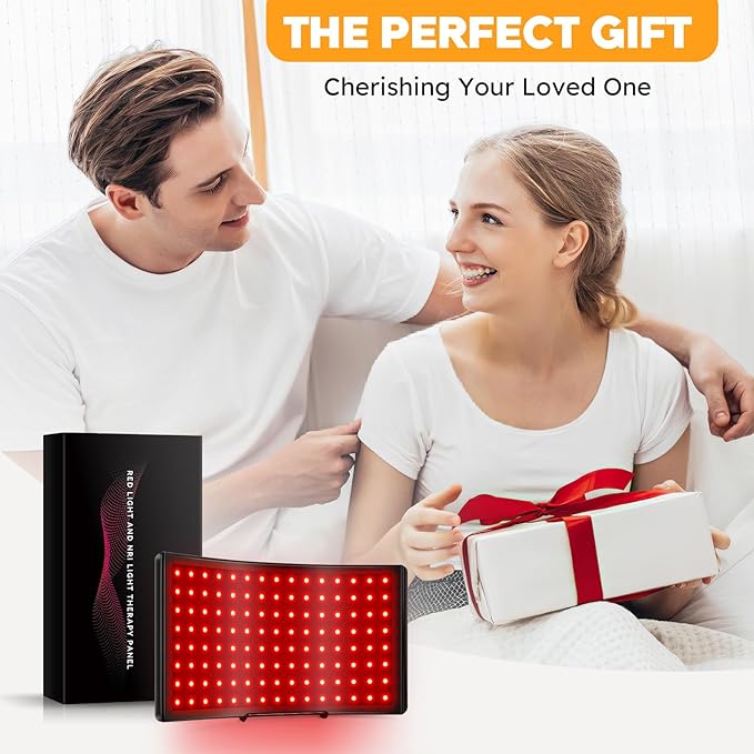 Red Light Therapy for FaceInfrared Red Light Therapy Lamp for BodyRed Light Panel for Back Device Skin Care at Home MusclesJoints