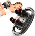 AERLANG Massage Gun Deep Tissue 6 Head Muscle MassagerBack Massager for Pain ReliefPercussion Massage Tool Handheld Messager with 9 Levels &amp 4 Modes Christmas Gifts White Elephant Gifts for Adul