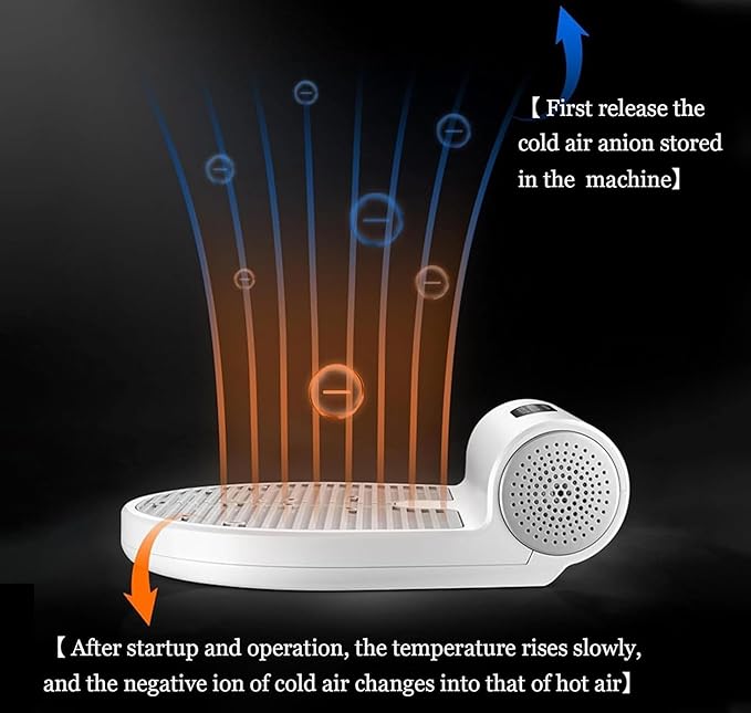 Negative Ions Body Heater Blow Dryer Full Body Dryer Body Hair Dryer with Gravity Sensor Cold/Hot Air Adjustment for Home Hotel Pool