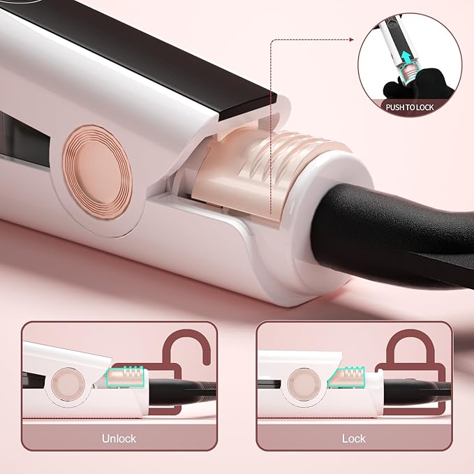 K&ampK 2.25 Inch Flat Iron Hair Straightener Professional Extra Wide Hair Straighteners for Therapy Keratin 3D Floating Ceramic Tourmaline Coating Plate Irons for Thick Hair Damage and Frizz