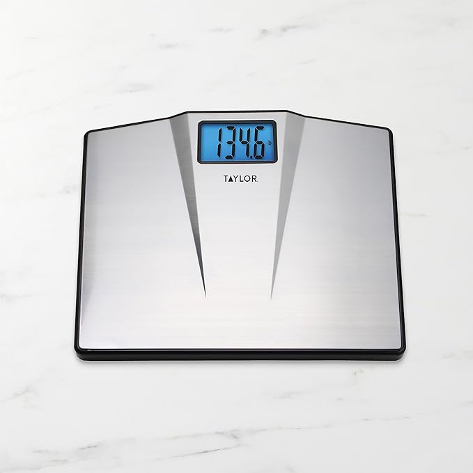 Taylor Digital Bathroom Scale 1 Count (Pack of 1) Silver