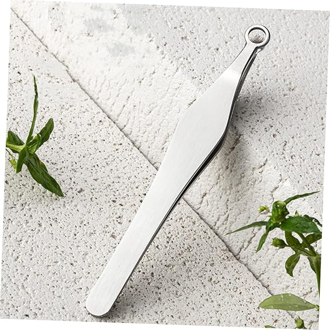 Gatuida 4pcs Nose Hair Scissors and Tweezers Manual Nasal Clipper for Easy Trimming of Nose and Eyebrow Hair Lightweight and Portable Personal Grooming Tool