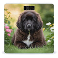 Cute Pet Newfoundland Dog Bathroom Scale Large LCD Backlight Display Digital Scale Rounded Corners Body Scales Automatic Power On/Off Bathroom Scales for Home Bedrooms
