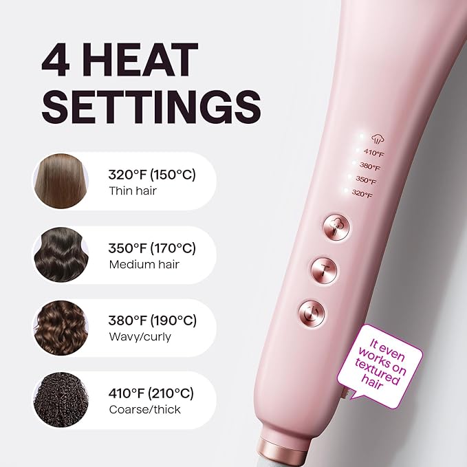 Wavytalk Pro Steam Hair Straightener Brush Steamline Pro 3 in 1 Straightening Brush Steam Reduces Damage Nourishes Hair and Expedites Straightening