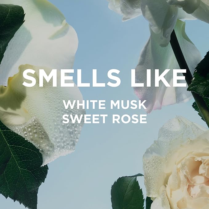 By Rosie Jane Body Wash (Rosie) - Hydrating Body Wash Made with White Musk &amp Sweet Rose - Supports Skin Elasticity &amp Builds Collagen - Vegan &amp Non-Toxic (8 Fl Oz)