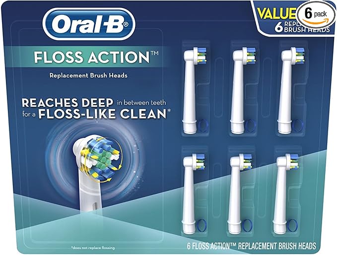 Oral-B Replacement Brush Heads Floss Action (6 ct.)