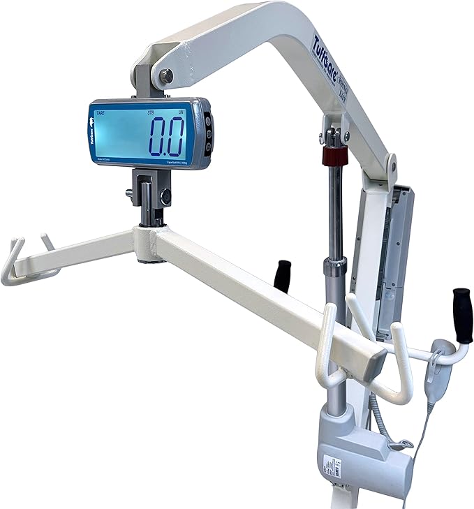 Digital Patient Lift Scale Rhino Large Display Low Profile Universal Fit Scale Compatible with Tuffcare Hoyer Invacare McKesson Joerns and Others (Economy 600 lbs.)