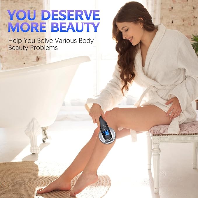 COMEBY Body Sculpting Machine - Professional Handheld Cordless Cellulite Massager - Suitable for Belly Neck Legs Hip Arms