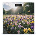 Pansy Perfection Weight Scale Large Digital Bathroom Scales with Bright LED Display Non Slip Digital Scale and Step On Fashion Weighing Machine for Body