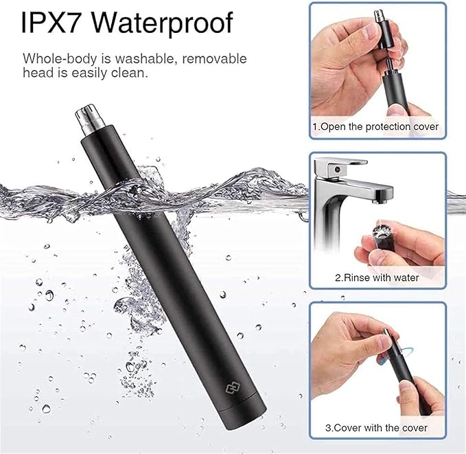 Nose and Ear Hair Trimmer – Wet/Dry Easy to Clean